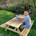 Holiday home Dreilaenderblick, Sauna En Tafeltennis En 150 Meter Piste *