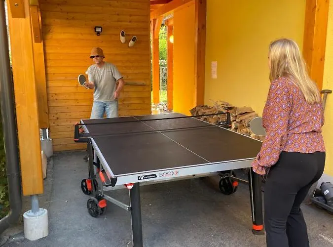 Holiday home Dreilaenderblick, Sauna En Tafeltennis En 150 Meter Piste *